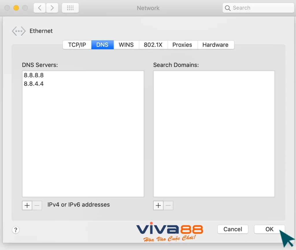 Hướng dẫn cách đổi DNS vào trang web cá cược khi bị chặn